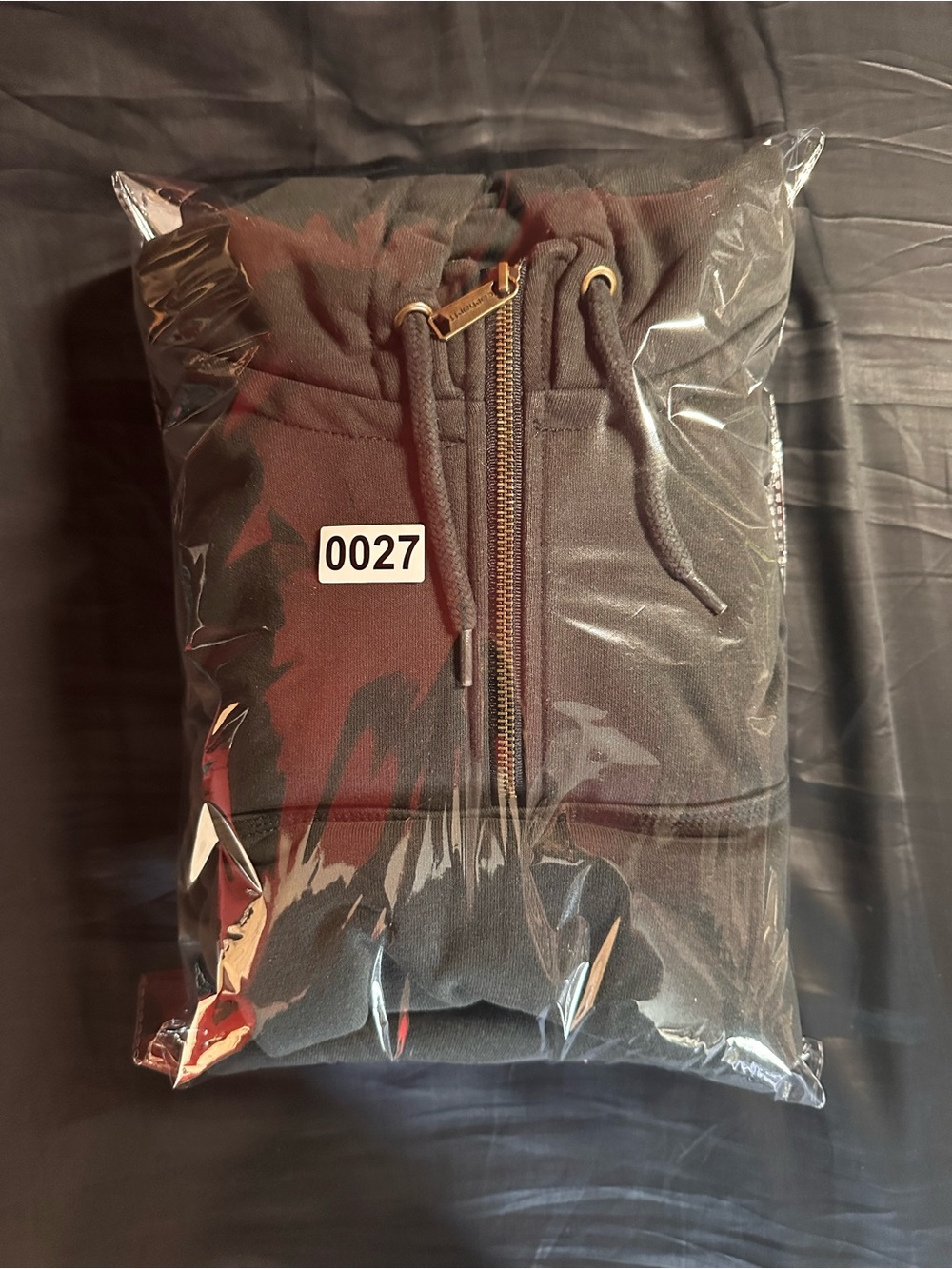 Carhartt Rain Defender 1/4 Zip Hoodie Black 3XL Loose Fit Heavyweight Pullover - Picture 10 of 10